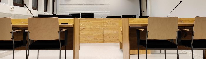 Satakunnan käräjäoikeuden istuntosali 9 Satakunnan käräjäoikeuden istuntosali 9